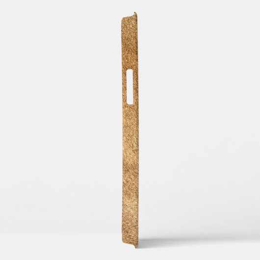 Echte Löwenhaut: Pelzstruktur Case-Mate iPhone Hülle (Rückseite / Rechts)