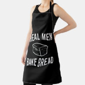Echte Männer backen Brot - Lustiges Backdesign Schürze (InSitu)