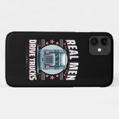 Echte Männer fahren Lastkraftwagen Case-Mate iPhone Hülle (Rückseite (Horizontal))