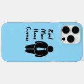 Echte Männer haben Kurven Case-Mate iPhone Hülle (Rückseite (Horizontal))