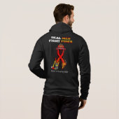 ECHTE MÄNNER KÄMPFEN HOODIE (Schwarz voll)