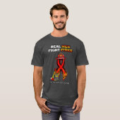 ECHTE MÄNNER KÄMPFEN T-Shirt (Vorne ganz)