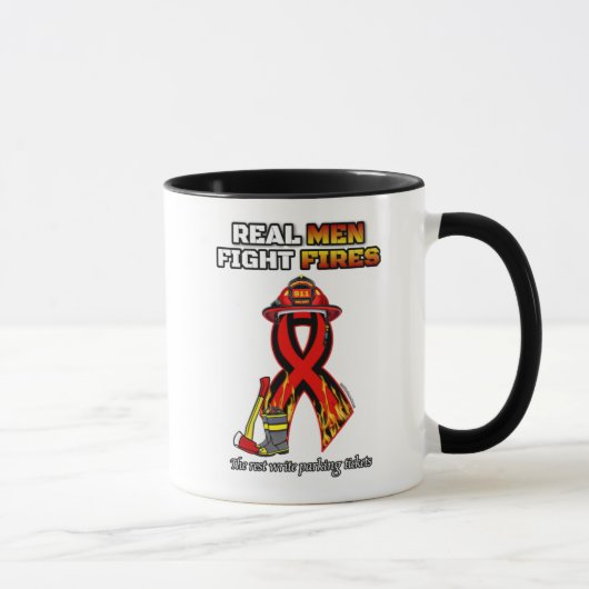 ECHTE MÄNNER KÄMPFEN TASSE (Rechts)
