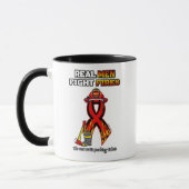 ECHTE MÄNNER KÄMPFEN TASSE (Links)