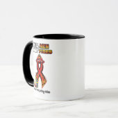 ECHTE MÄNNER KÄMPFEN TASSE (Vorderseite Links)