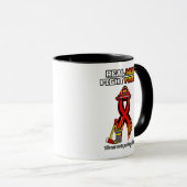 ECHTE MÄNNER KÄMPFEN TASSE (VorderseiteRechts)