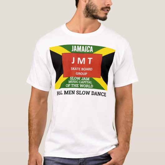 ECHTE MÄNNER LANGSAMTANZEN Herren Basic T-Shirt (Vorderseite)