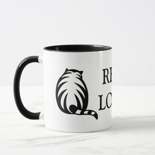 Echte Männer Liebe katzt Kaffeetassen (Links)