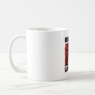 Echte Männer lieben Halloween-Katzen Vintage-Katze Kaffeetasse