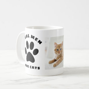 Echte Männer lieben Katzen, benutzerdefinierter Te Kaffeetasse