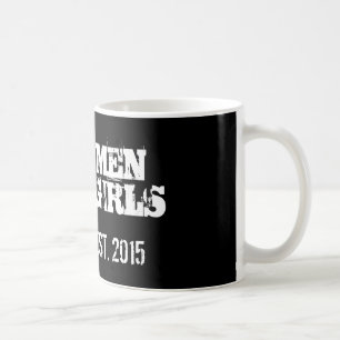 Echte Männer machen Mädchen Tasse für neuen Vater 