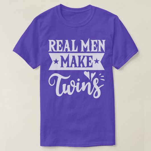 Echte Männer machen Zehn Vater für Vatertag TShirt (Design vorne)