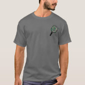 Echte Männer Pickleball T-Shirt (Vorderseite)