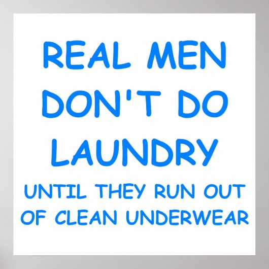 echte Männer Poster (Vorne)