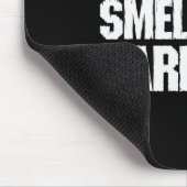 Echte Männer riechen nach Barbecue-Grill BBQ Vater Mousepad (Ecke)