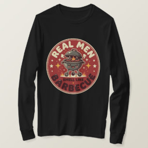 Echte Männer riechen nach Barbecue Lustiger BBQ- T-Shirt