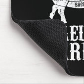 Echte Männer riechen nach Byrbeque Bbq Byrbecue Gr Mousepad (Ecke)