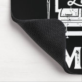 Echte Männer riechen nach Rauch - Pitmaster Bbq Sm Mousepad (Ecke)