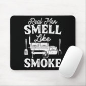 Echte Männer riechen nach Rauch - Pitmaster Bbq Sm Mousepad (Mit Mouse)