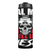 Echte Männer riechen wie Diesel Thermosbecher (Vorderseite)