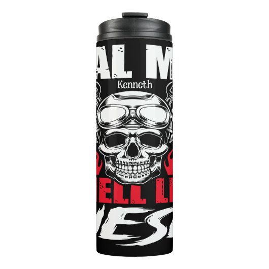 Echte Männer riechen wie Diesel Thermosbecher (Vorderseite)