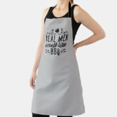 Echte Männer riechen wie GRILLEN Schürze (InSitu)