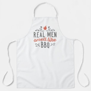 Echte Männer riechen wie GRILLEN Schürze