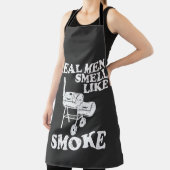 Echte Männer riechen wie Raucher GRILLEN Grill T - Schürze (InSitu)
