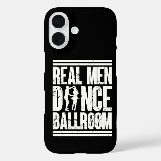 Echte Männer tanzen Gesellschaftstanz - Geschenk f Case-Mate iPhone Hülle (Rückseite)