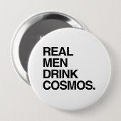 ECHTE MÄNNER TRINKEN COSMOS BUTTON (Vorne & Hinten)