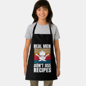 Echte Männer verwenden keine Rezepte - Funny Cooki Schürze (Insitu)