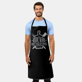 Echte Männer verwenden keine Rezepte Schürze (Getragen)