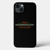Echte Mathematiker haben Kurven | Funny Math Case-Mate iPhone Hülle (Rückseite)