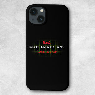 Echte Mathematiker haben Kurven Funny Math Case-Mate iPhone Hülle