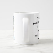 Echte Meister der Kaffee-Riesen-Tasse Jumbo-Tasse (Rückseite)