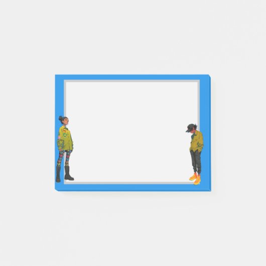 Echte Menschen, Post-it Klebezettel (Vorderseite)