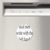 Echte Menschen schreiben mit der Links Hand Magnet (In Situ (Geschirrspüler))