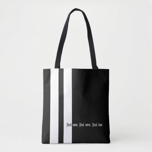Echte Mutterschaft Echte Liebe Minimalistische Kun Tasche (Vorderseite)