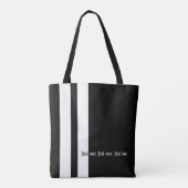 Echte Mutterschaft Echte Liebe Minimalistische Kun Tasche (Rückseite)