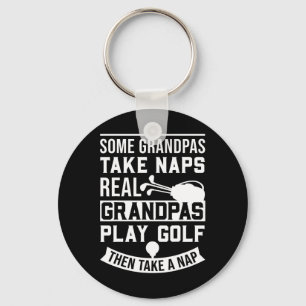 Echte Omas spielen Golf - Bester Opa Golfer Vater  Schlüsselanhänger