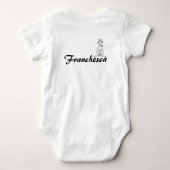 Echte Prinzessin Baby Strampler (Rückseite)