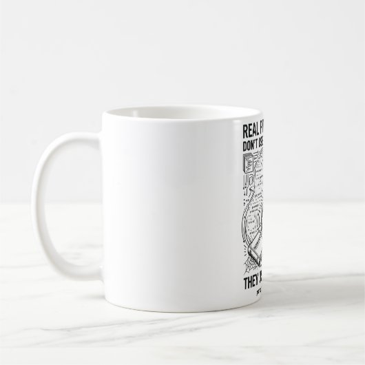 Echte Programmierer verwenden den Quellcode Kaffeetasse (Links)
