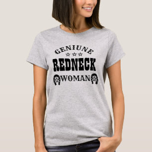 Echte Redneck-Frau T-Shirt