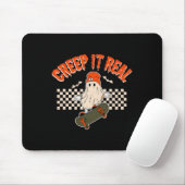 Echte Schleicher Skateboarding Geist Ts Retro Hall Mousepad (Mit Mouse)