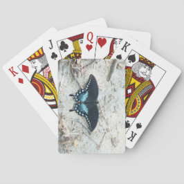 Echte Schmetterling Klassische Spielkarten
