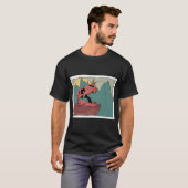 Echte Sucht - Fürs Leben Angeln T-Shirt (Vorne ganz)