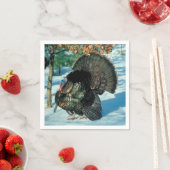 Echte Türkei Weihnachten Erntedank Winter Xmas Serviette (Beispiel)