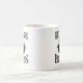 Echte Väter haben Bärte Kaffeetasse (Mittel)