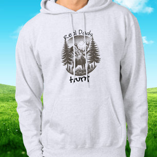 Echte Vater jagen modern Hoodie