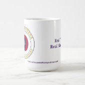 Echte Worte. Echtes Kaffeetasse der Güte (Mittel)